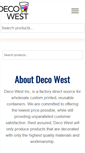 Mobile Screenshot of decowest.com